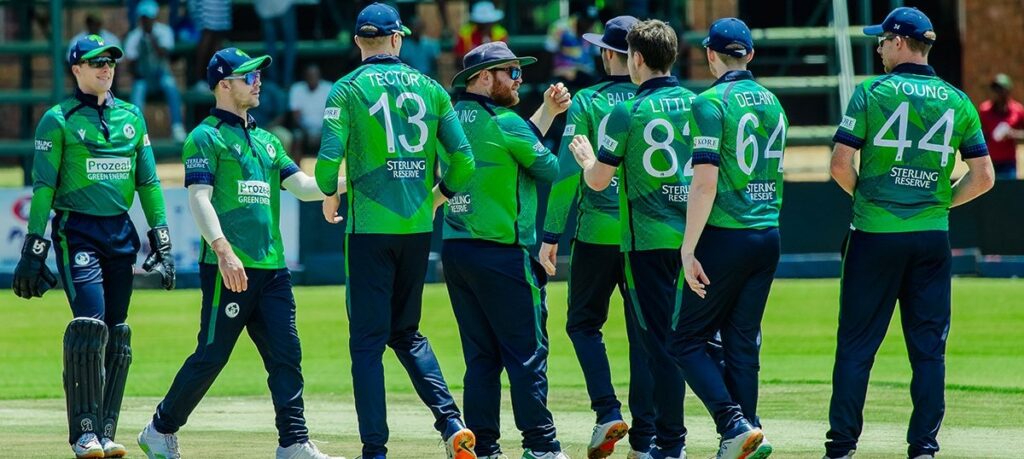 Ireland Men celebrate