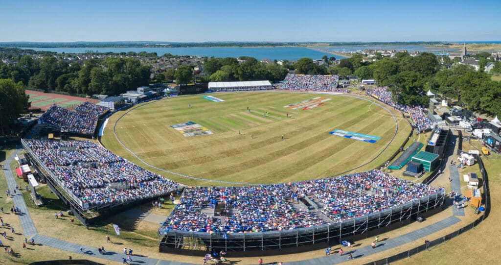 Malahide CC aerial