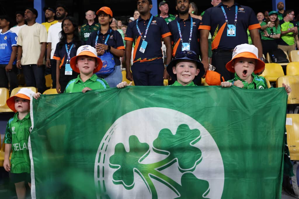 Irish cricket fans