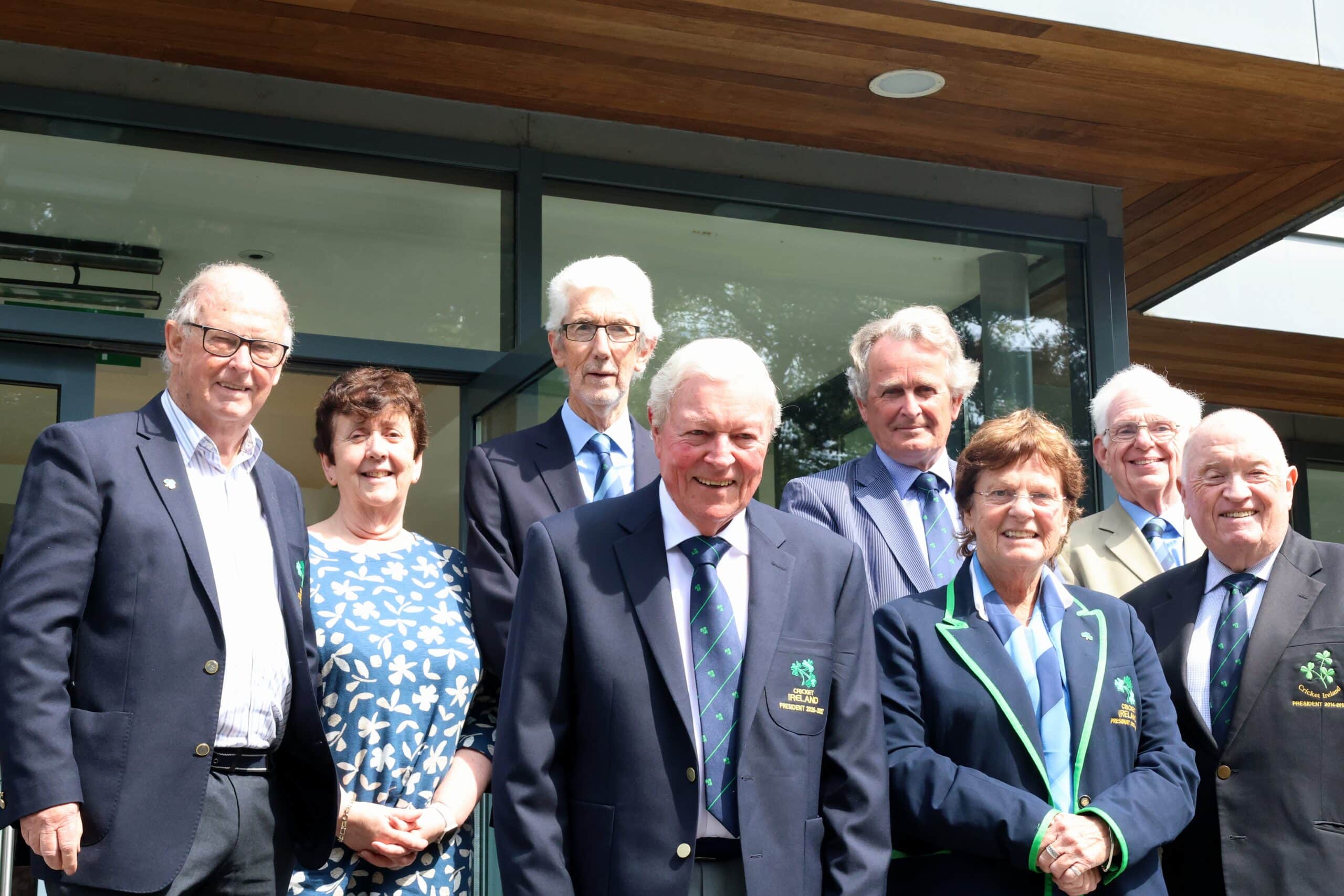 Current and former Presidents of Cricket Ireland